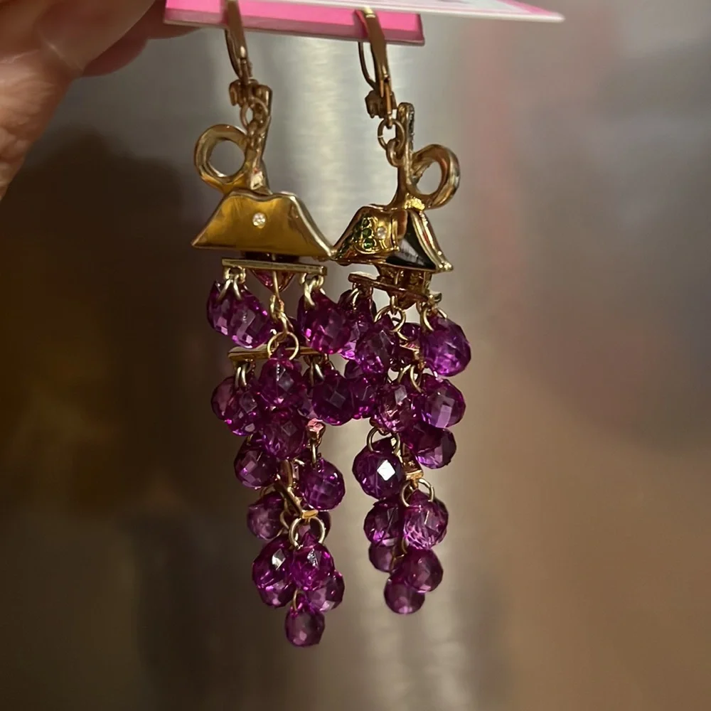 Grape earrings - Picture 5 of 5